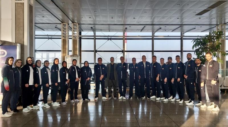 تيم ملي كاراته عازم مسابقات جهاني مصر شد