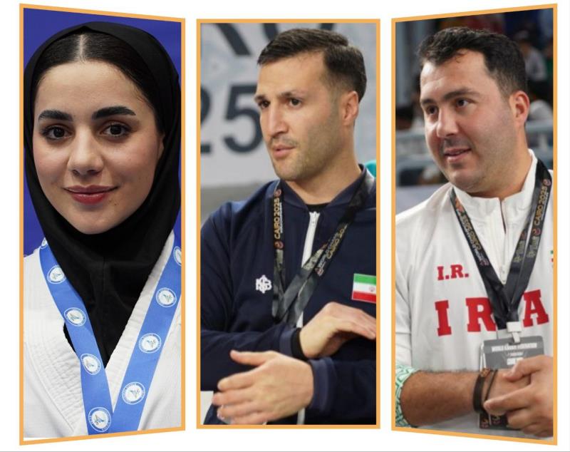 عضويت ۳ كاراته كا در كميسيون ورزشكاران كميته ملي المپيك 