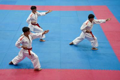 رقابت هاي قهرماني كشور كاتا تيمي بزرگسالان