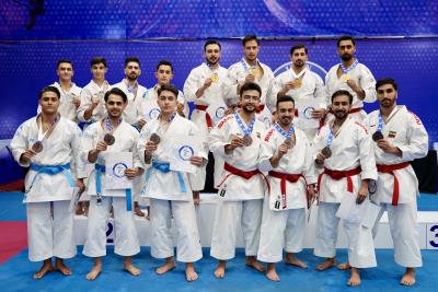 رقابت هاي قهرماني كشور كاتا تيمي بزرگسالان