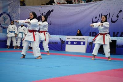 مسابقات قهرماني كشور، انتخابي تيم ملي كاتاي تيمي بانوان