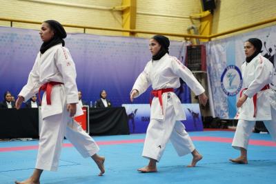 مسابقات قهرماني كشور، انتخابي تيم ملي كاتاي تيمي بانوان