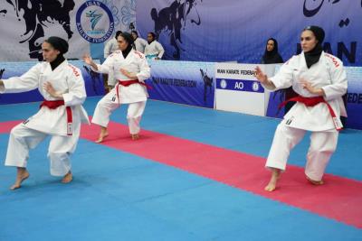 مسابقات قهرماني كشور، انتخابي تيم ملي كاتاي تيمي بانوان