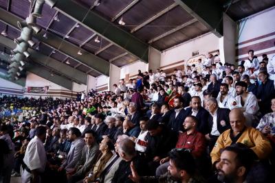حضور پر شور خانواده كاراته در  گردهمايي بزرگ اقتدار ورزش كشور 