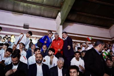 حضور پر شور خانواده كاراته در  گردهمايي بزرگ اقتدار ورزش كشور 