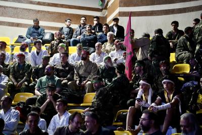 حضور پر شور خانواده كاراته در  گردهمايي بزرگ اقتدار ورزش كشور 