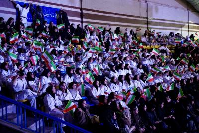 حضور پر شور خانواده كاراته در  گردهمايي بزرگ اقتدار ورزش كشور 