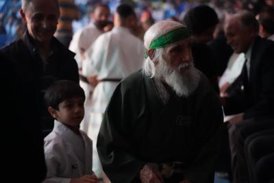 حضور پر شور خانواده كاراته در  گردهمايي بزرگ اقتدار ورزش كشور 