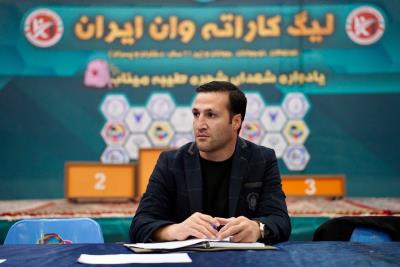 گزارش تصويري از روز چهارم رقابت هاي ليگ كاراته وان ايران - همدان