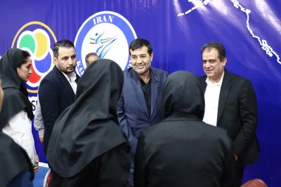 مراسم افتتاح مركز آموزش كاراته با حضور وزير ورزش و جوانان 