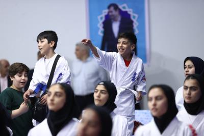 مراسم افتتاح مركز آموزش كاراته با حضور وزير ورزش و جوانان 
