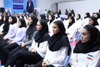 مراسم افتتاح مركز آموزش كاراته با حضور وزير ورزش و جوانان 