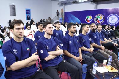 مراسم افتتاح مركز آموزش كاراته با حضور وزير ورزش و جوانان 