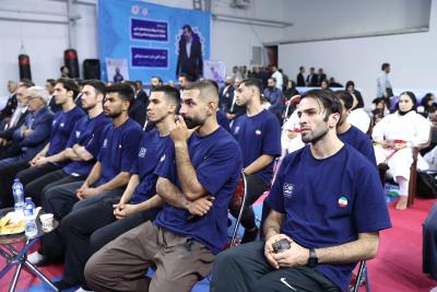 مراسم افتتاح مركز آموزش كاراته با حضور وزير ورزش و جوانان 