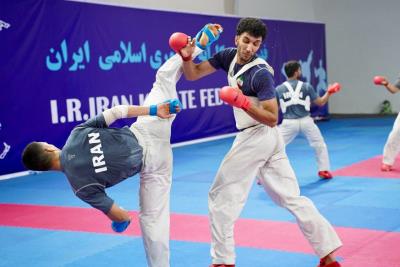 تمرينات ملي پوشان كاراته كشورمان در مركز آموزش تيم هاي ملي