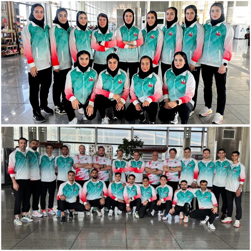 كاروان كاراته ايران عازم بالي شدند