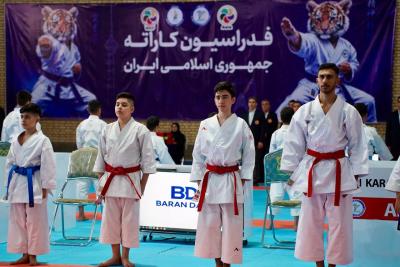 گزارش تصويري از روز اول مرحله دوم ليگ كاراته وان ايران / شهريار ، تهران 