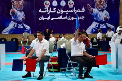 گزارش تصويري از روز اول مرحله دوم ليگ كاراته وان ايران / شهريار ، تهران 
