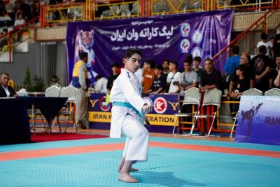گزارش تصويري از روز اول مرحله دوم ليگ كاراته وان ايران / شهريار ، تهران 