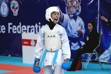 گزارش تصويري از روز اول دومين مرحله ليگ كاراته وان دختران در شهريار