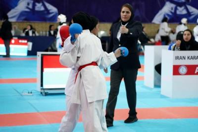 گزارش تصويري از روز اول دومين مرحله ليگ كاراته وان دختران در شهريار