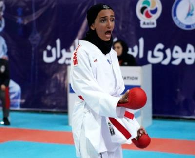 گزارش تصويري از روز دوم دومين مرحله ليگ كاراته وان دختران در شهريار